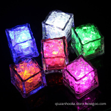 4 pcs DIY Light Ice Colorful Cubes Touch Sensor Acrylic LED Light Ice for Hookah Accessories Party Wedding Christmas Bar